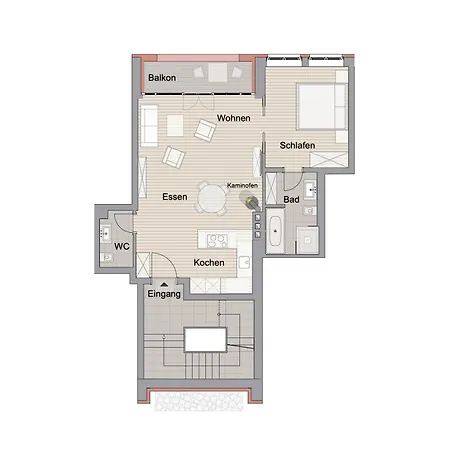 Casa de Férias Schoene Aussicht Haus 5 Rosenhagen